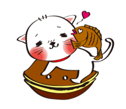 Kitty and DORAYAKI sticker #3586004