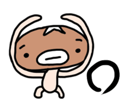 Shiitake mushroom ver.1 sticker #3586126