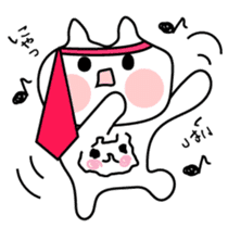 Hanami cat sticker #3586368