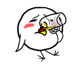 adult chick sticker #3586714