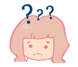 Girl the daily sticker #3587271