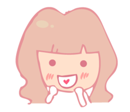 Girl the daily sticker #3587276