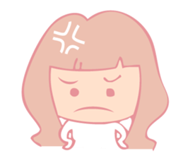 Girl the daily sticker #3587277