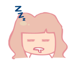 Girl the daily sticker #3587278