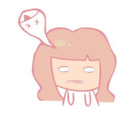 Girl the daily sticker #3587279