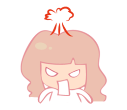 Girl the daily sticker #3587280