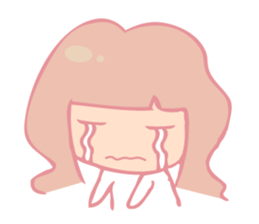 Girl the daily sticker #3587282