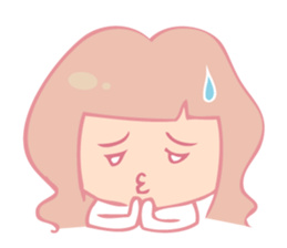 Girl the daily sticker #3587283