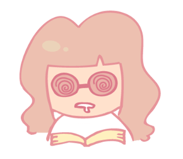 Girl the daily sticker #3587294