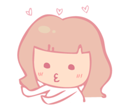 Girl the daily sticker #3587297