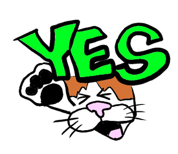 Jim Cat sticker #3587356