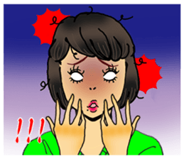 darling persons of mine~pert miss~ sticker #3587443