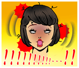 darling persons of mine~pert miss~ sticker #3587444