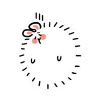 Posa, a fat Angolan rabbit sticker #3587748