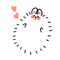 Posa, a fat Angolan rabbit sticker #3587751