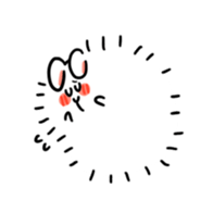 Posa, a fat Angolan rabbit sticker #3587752