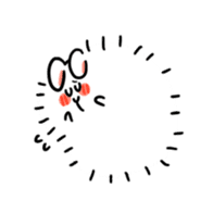 Posa, a fat Angolan rabbit sticker #3587752