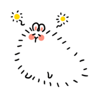 Posa, a fat Angolan rabbit sticker #3587755