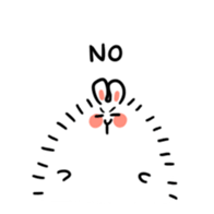 Posa, a fat Angolan rabbit sticker #3587760
