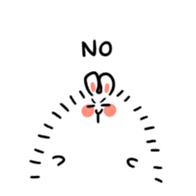 Posa, a fat Angolan rabbit sticker #3587760