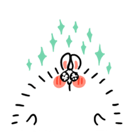 Posa, a fat Angolan rabbit sticker #3587767