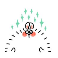 Posa, a fat Angolan rabbit sticker #3587767