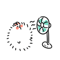 Posa, a fat Angolan rabbit sticker #3587769