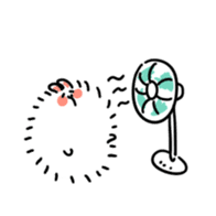 Posa, a fat Angolan rabbit sticker #3587769