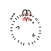 Posa, a fat Angolan rabbit sticker #3587770