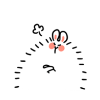 Posa, a fat Angolan rabbit sticker #3587771