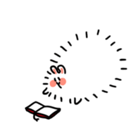 Posa, a fat Angolan rabbit sticker #3587777