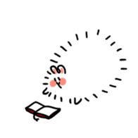 Posa, a fat Angolan rabbit sticker #3587777