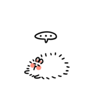 Posa, a fat Angolan rabbit sticker #3587779