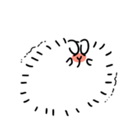 Posa, a fat Angolan rabbit sticker #3587780