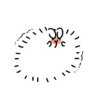 Posa, a fat Angolan rabbit sticker #3587780