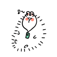 Posa, a fat Angolan rabbit sticker #3587783