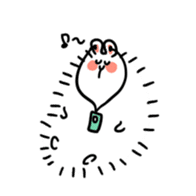 Posa, a fat Angolan rabbit sticker #3587783