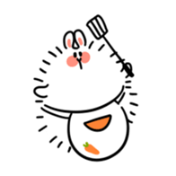 Posa, a fat Angolan rabbit sticker #3587784