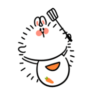 Posa, a fat Angolan rabbit sticker #3587784