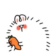 Posa, a fat Angolan rabbit sticker #3587785