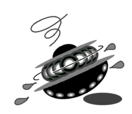 UFO Kid sticker #3588635