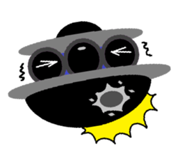 UFO Kid sticker #3588642