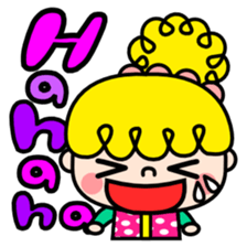 Colorful pop Sarueru chan sticker #3588872