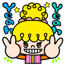 Colorful pop Sarueru chan sticker #3588876