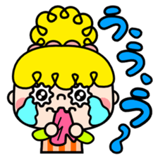 Colorful pop Sarueru chan sticker #3588884