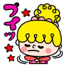 Colorful pop Sarueru chan sticker #3588886