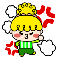 Colorful pop Sarueru chan sticker #3588887