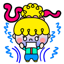 Colorful pop Sarueru chan sticker #3588889