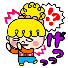 Colorful pop Sarueru chan sticker #3588894