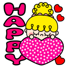 Colorful pop Sarueru chan sticker #3588897